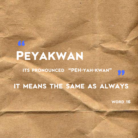 Peyakwan