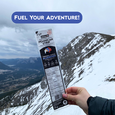 Lanières de pemmican - Édition limitée Érable Myrtille (sans poivre)