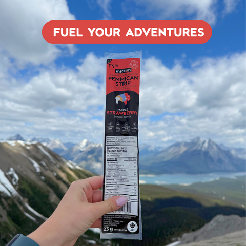 Bandes de pemmican - Édition limitée Érable Fraise