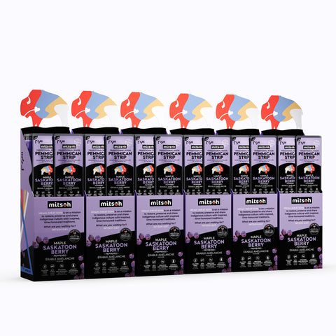 Pemmican Strips - Maple Saskatoon Berry