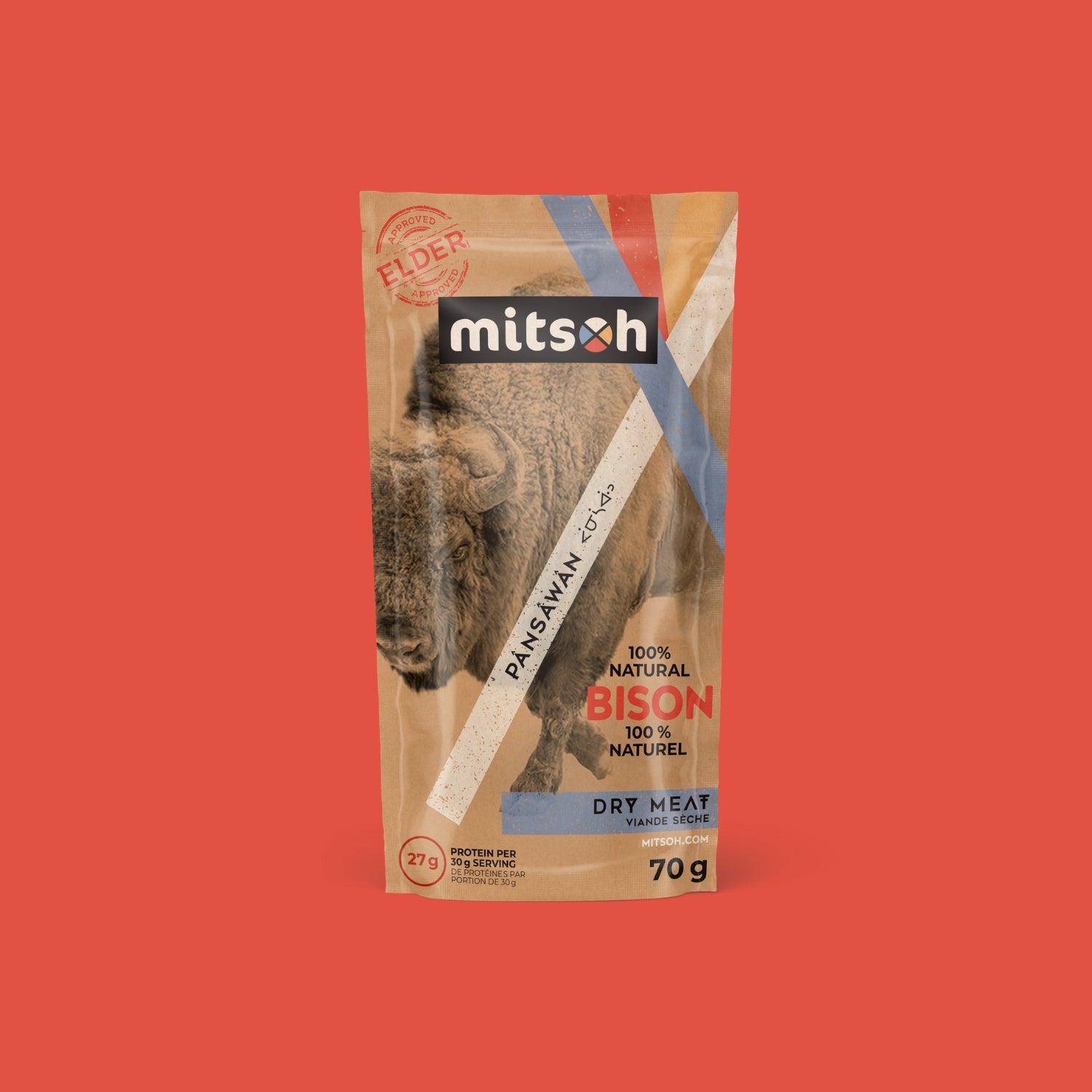 Dry Bison Meat 70g