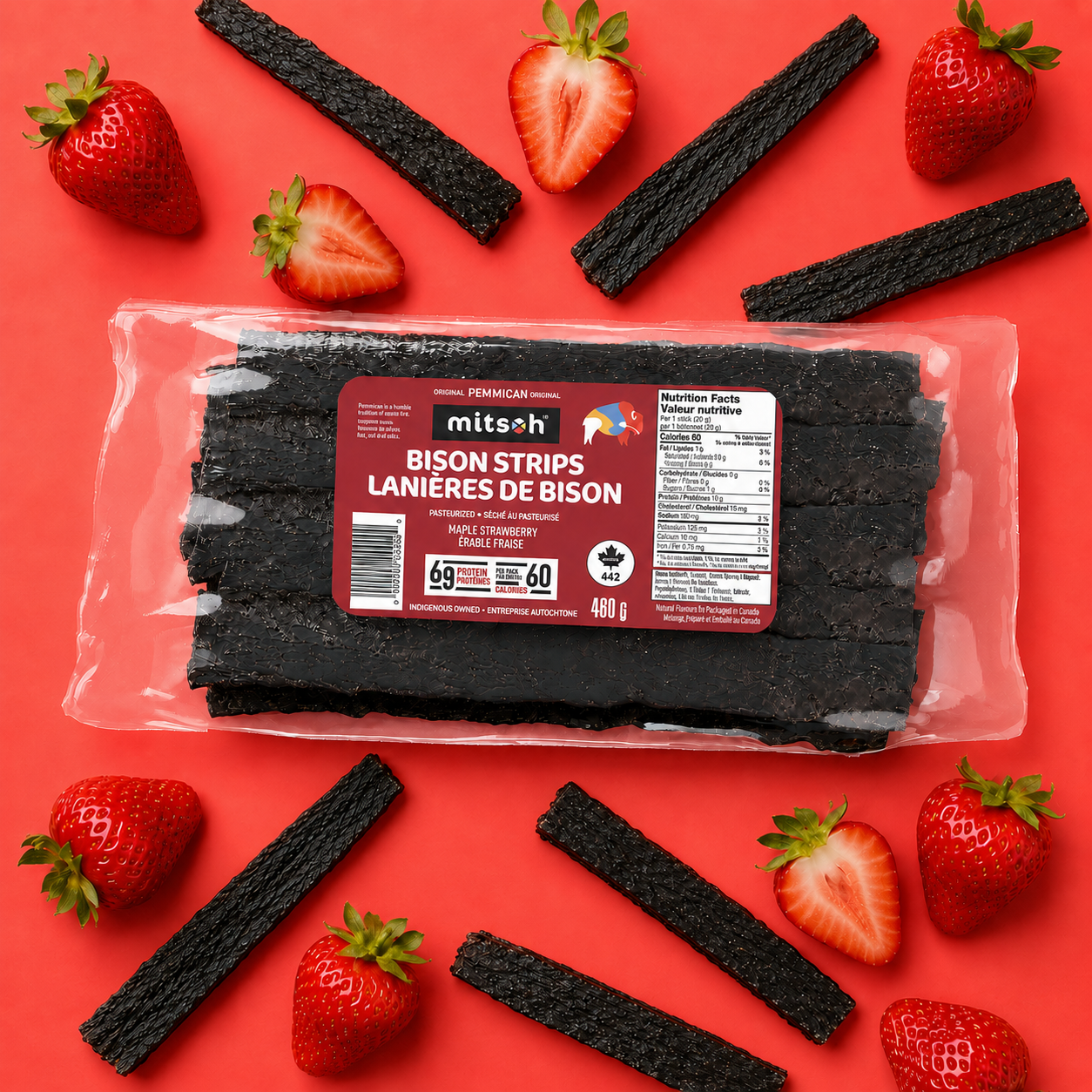 Original Strawberry Bison Pemmican