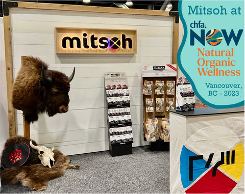 Mitsoh at the Canadian Health Food Association Natural Organic Wellness Exhibition in Vancouver, BC!