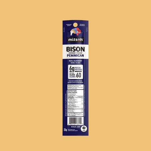 Peppered Blueberry Bison Pemmican