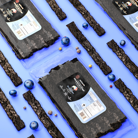 Pemmican Strips - Maple Blueberry