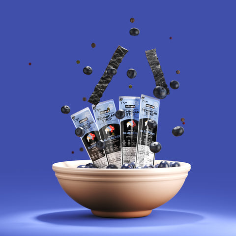 Pemmican Strips - Maple Blueberry