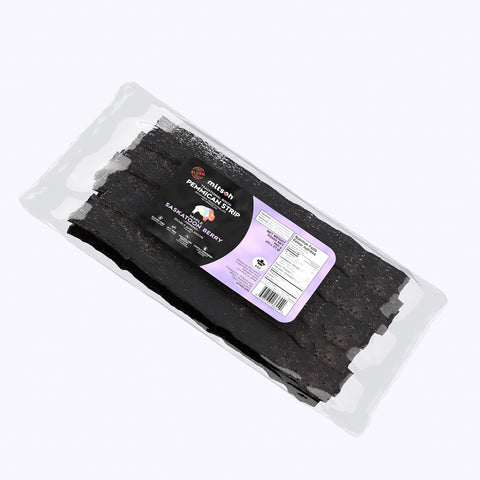 Lanières de pemmican - Érable et baies de Saskatoon