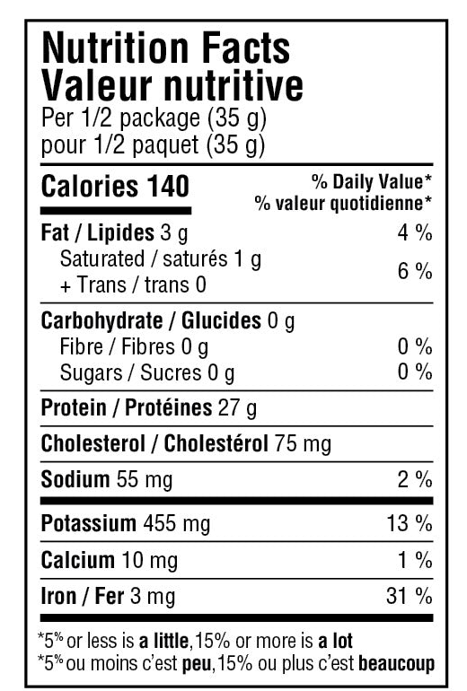 Dry Bison Meat 70g