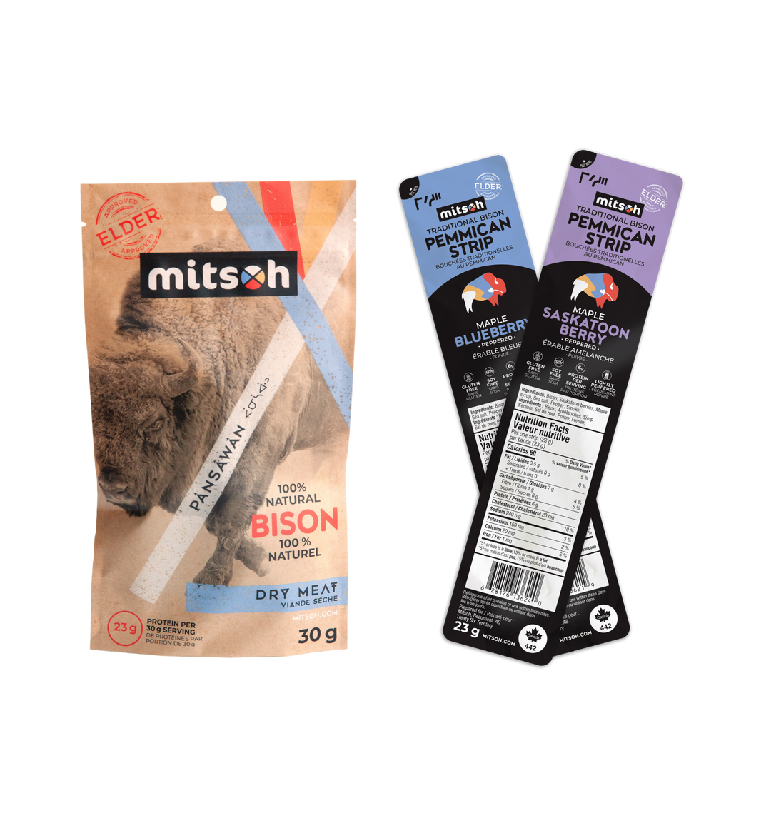 PEMMICAN STRIPS Mitsoh