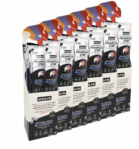 Pemmican Strips - Limited Edition Maple Blueberry (No Pepper)