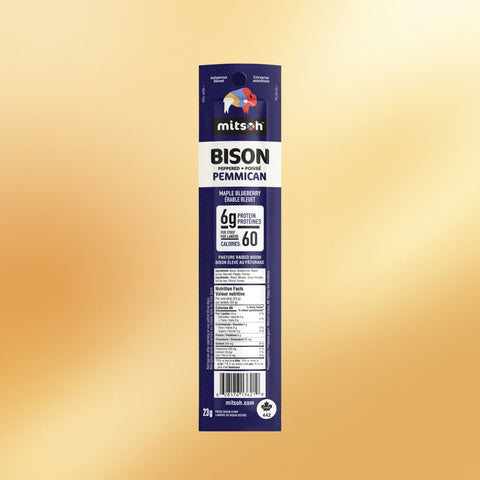 Peppered Blueberry Bison Pemmican