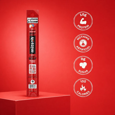 Spicy Original Grass-Fed Beef Sticks